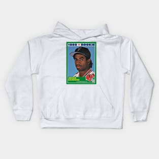 Retro Deion Rookie Card Kids Hoodie